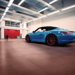 Dalle PVC effet Marron industriel 51x51 cm-Fortelock Online