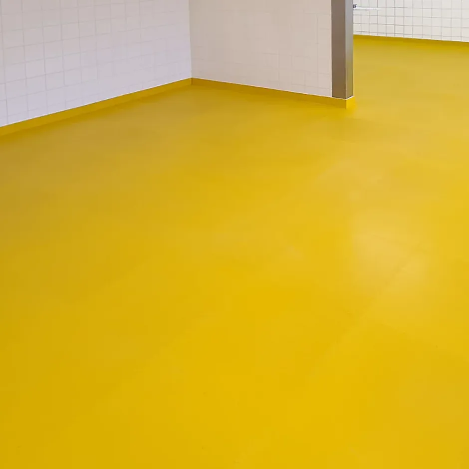 Fortelock Dalle PVC garage Industy jaune L.51 x l.51 cm