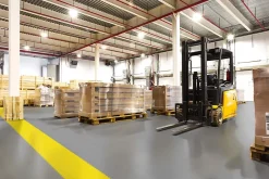 Fortelock Dalle PVC garage Industy jaune L.51 x l.51 cm