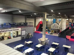 Fortelock Dalle PVC garage Industy bleu L.51 x l.51 cm