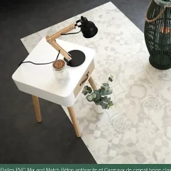 Décoweb Dalle sol PVC Clipsable Mix and Match - Click 5G - Béton anthracite - Paquet de 1,49 m²