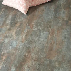 Décoweb Dalle sol PVC Clipsable Mix and Match - Click 5G - Acier vintage - Paquet de 1,49 m²