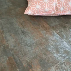 Décoweb Dalle sol PVC Clipsable Mix and Match - Click 5G - Acier vintage - Paquet de 1,49 m²