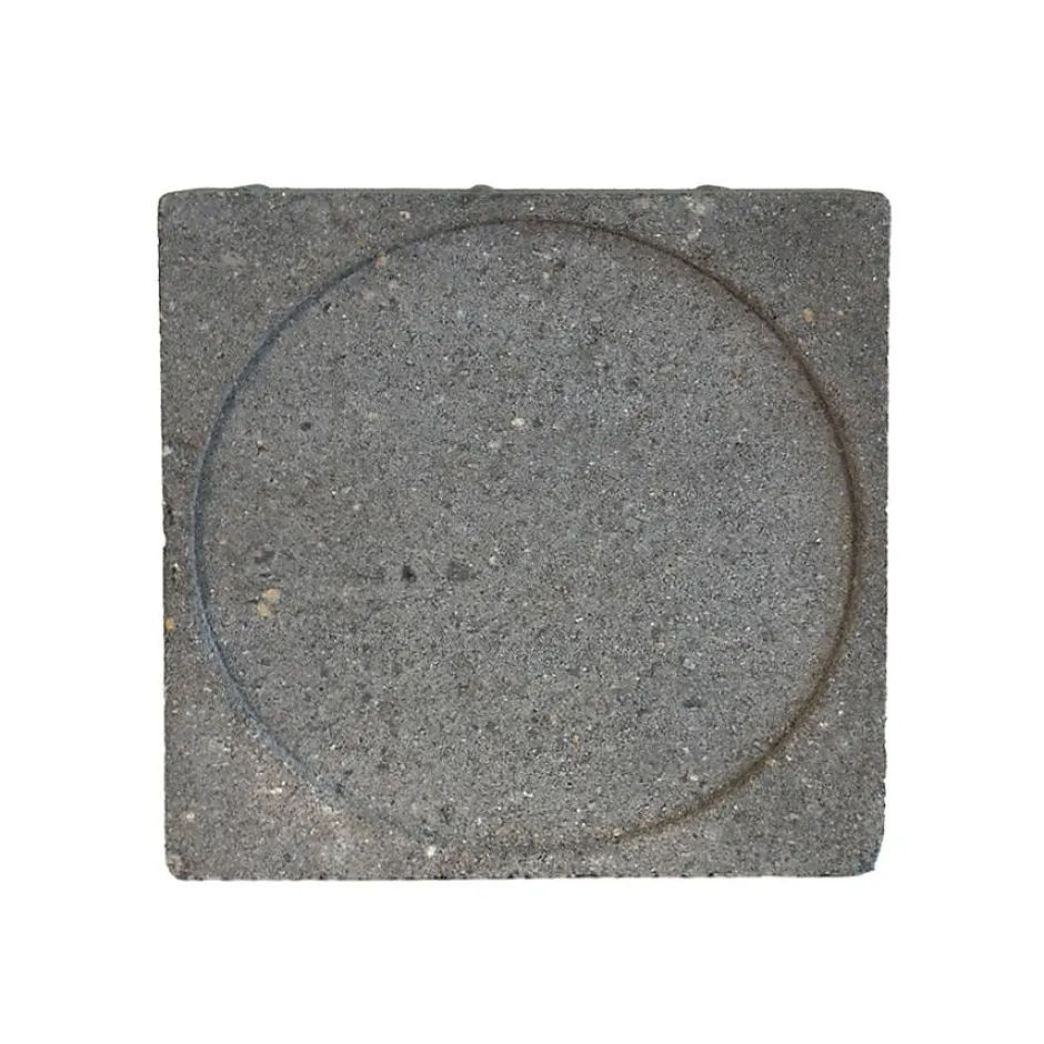 Verindal Dalle stabilisatrice pour plot - Béton - 24 x 24 x 6 cm -