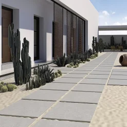 Reflex Boutique Dalle sur plots Concretum 2cm Perle R11 90x90 cm - Réflex boutique