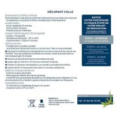 Décapant Décapant Colle 5 L sols PVC et moquette-Bostik Discount