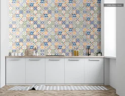 Decora Mosaicos Boite de carrelage mosaïque ARLES Noir 29x29 cm