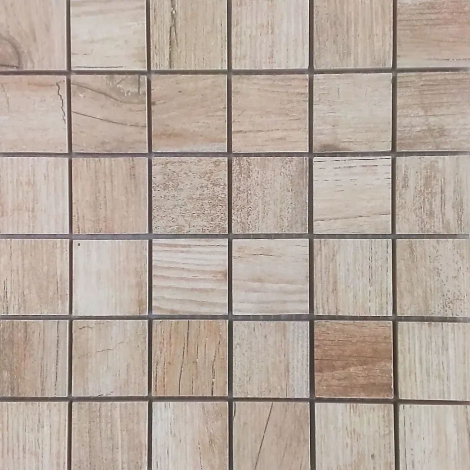 Decora Mosaicos Carrelage mosaïque FOREST Beige 29x29 cm