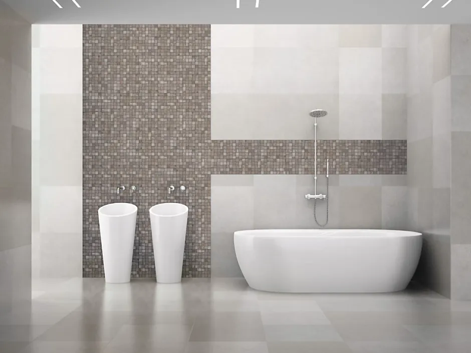 Decora Mosaicos Carrelage mosaïque FOREST Beige 29x29 cm