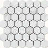 Carrelage sol et mur CALACATTA hexagone 30x30 cm-Decora Mosaicos Online