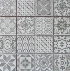 Decora Mosaicos Carrelage mosaïque ANTIC Gris 29x29 cm