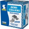 Semin Demi Collier Multi-usages , boite de 100