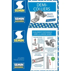 Semin Demi Collier Multi-usages , boite de 100
