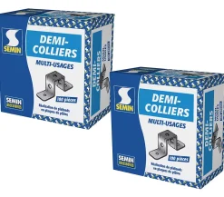Semin Demi Collier Multi-usages , boite de 100 (Lot de 200)