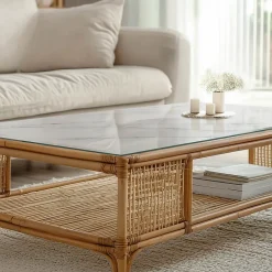 Dessus de table en verre trempé 100x70 cm Motif de surface en marbre-Wallfluent Online