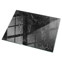 Dessus de table en verre trempé 120x80 cm Motif de marbre veiné-Wallfluent New