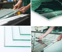 Wallfluent Dessus de table en verre trempé fi100 cm Couleur blanche lisse