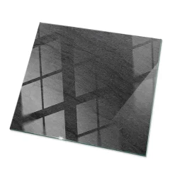 Dessus de table en verre trempé 60x60 cm Texture de pierre naturelle-Wallfluent Outlet