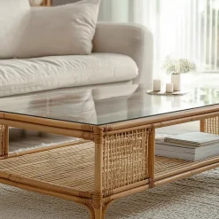 Wallfluent Dessus de table en verre trempé 120x60 cm Transparent