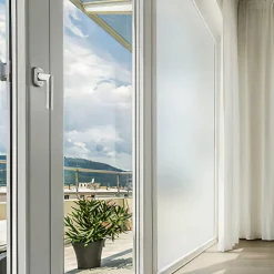 DIMEXACT - Film adhésif anti-regard mat translucide pour extérieur - 152 cm x 1 m - en Rouleau