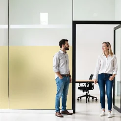 DIMEXACT - Film dépoli jaune adhésif - 152 cm x 1.5 m - en Rouleau- Online