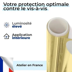 DIMEXACT - Film dépoli jaune adhésif - 152 cm x 1.5 m - en Rouleau- Online