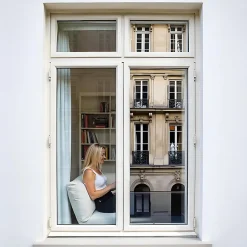 DIMEXACT - Film miroir sans tain argent chromé - Haute durabilité - 152 cm x 2 m - en Rouleau- Online