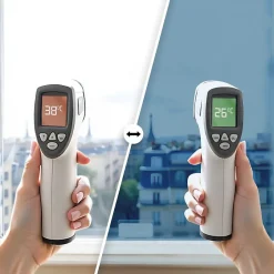 DIMEXACT - Film miroir sans tain pour grand vitrage vis-à-vis proche - bleu - 75 cm x 1.5 m - en Rouleau