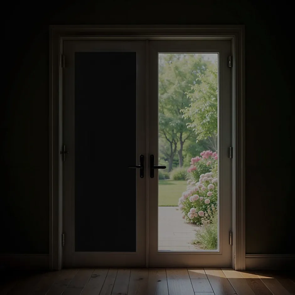 DIMEXACT - Film occultant noir mat pour fenêtre - 61 cm x 1.5 m - en Rouleau- Online