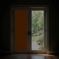 DIMEXACT - Film occultant orange brillant pour fenêtre - 122 cm x 10 m - en Rouleau- Best