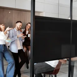 DIMEXACT - Film opacifiant noir pour fenêtre - 152 cm x 5 m - en Rouleau- Outlet