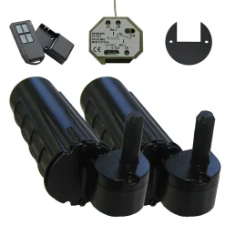 Double motorisation pour volet 1 battant gauche SLID'UP URANUS radio - gond 12 mm-Slid’Up By Mantion New