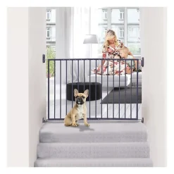 Dreambaby Barriere de securite ARIZONA EXTENDA - A visser - L 68/112 cm - Grise