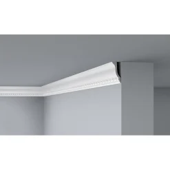 Decoflair E13 Moulure de plafond Polystyrène expansé 95 x 45 x 2000 - 1 pièce