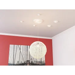 E10 Moulure de plafond Polystyrène expansé 75 x 75 x 2000 - 1 pièce-Decoflair Online