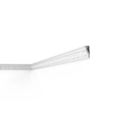 Decoflair E21 Moulure de plafond Polystyrène expansé 65 x 30 x 2000 - 1 pièce