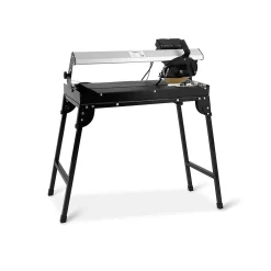 Eberth Coupe-carreaux à eau, électrique Puissance 800 Watt, longueur de coupe 620mm, disque diamant 200mm