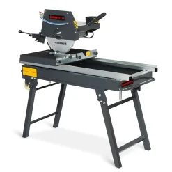 Scie à pierre 2000 Watt, coupe carreau lame de scie diamant 350mm, profondeur de coupe 100mm, longueur de coupe 800mm-Eberth Discount