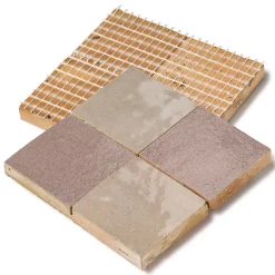 Echantillon couleur Zellige Gris de lin --Ro'Ma Nature Sale