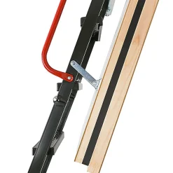 Matisere Echelle coupe feu 60min avec trappe de 70x140cm - Hauteur de 2.33 à 2.80m - LMF60/70140-280