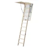 Echelle de grenier escamotable manuelle 57,6 x 117,5 bois