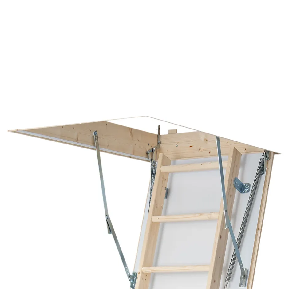 Echelle de grenier escamotable manuelle 57,6 x 117,5 bois
