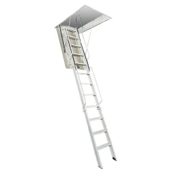 Echelle Escamotable Métal - Trappe 70x170cm - Hauteur 2.90 à 3.00m - ACI-TRE300/170-70-Matisere Outlet