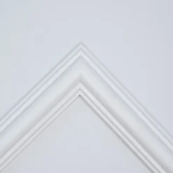 Frankystar Elizabeth - Moulure pleine hauteur pour murs 24 pièces en polyuréthane blanc peinturable