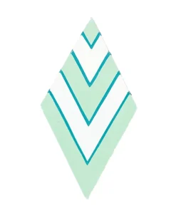 Hendaya EN STOCK - Carreaux de ciment véritable - Desert Rose - Vert Amande