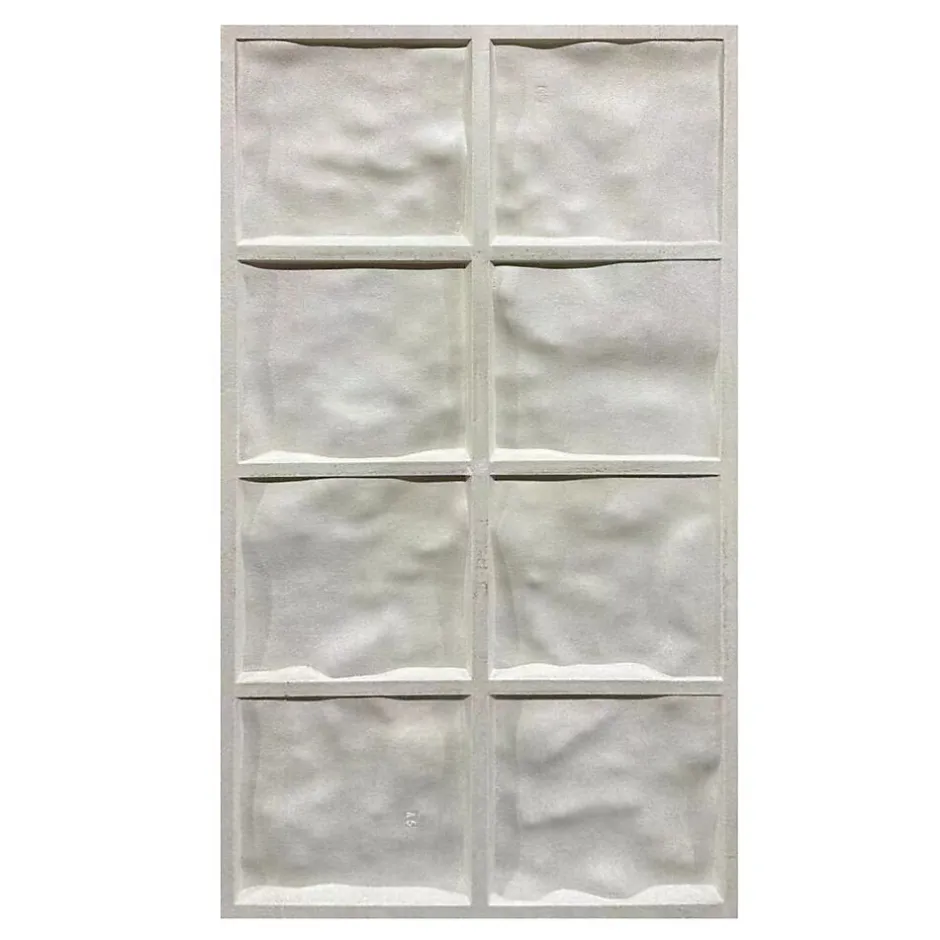 Ensemble de 10 panneaux décoratifs effet pierre 3D, revêtement mural PU 7,2 m², dimensions 120x60x3 cm, Tufo-Divina Home Best