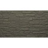 Ensemble de 12 panneaux décoratifs effet brique et pierre 3D, revêtement mural PU 8,6 m², 120x60x2,5 cm, gris ardoise-Divina Home