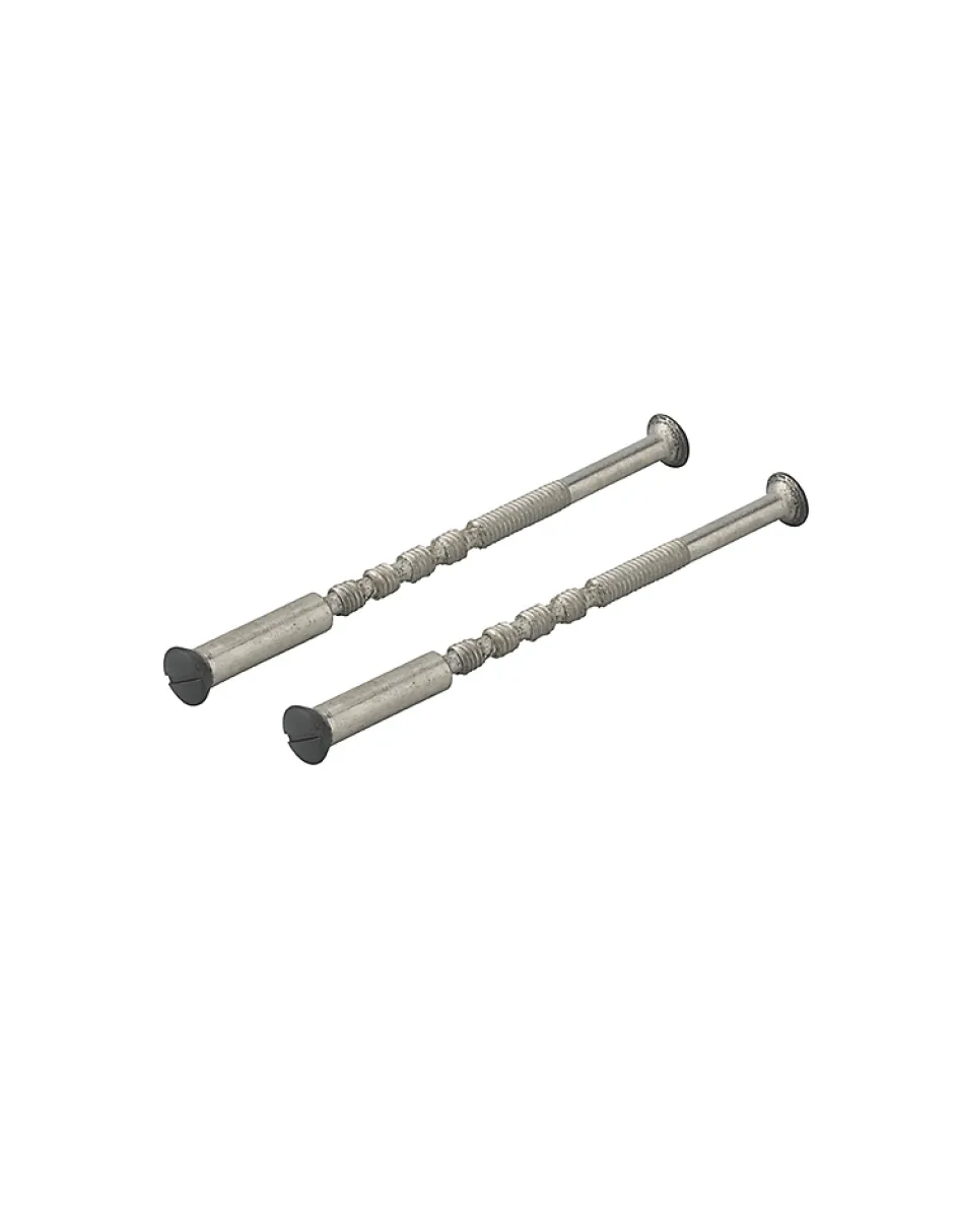 Thirard Ensemble de poignées pour porte intérieure Vesta sans trou, carré 7mm, entr'axes 195mm, noir -