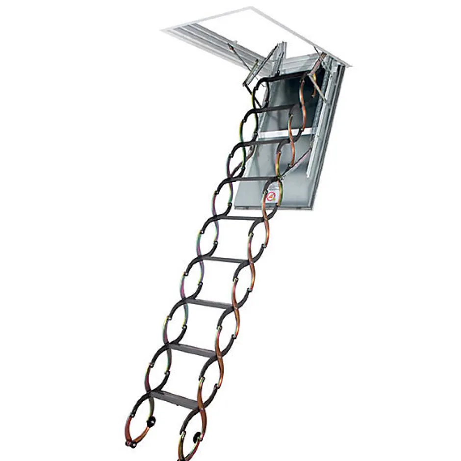 Escalier coupe feu 60min - Hauteur sous plafond 2.70m - Trémie 60x120cm - LSF60120/270-Matisere Hot