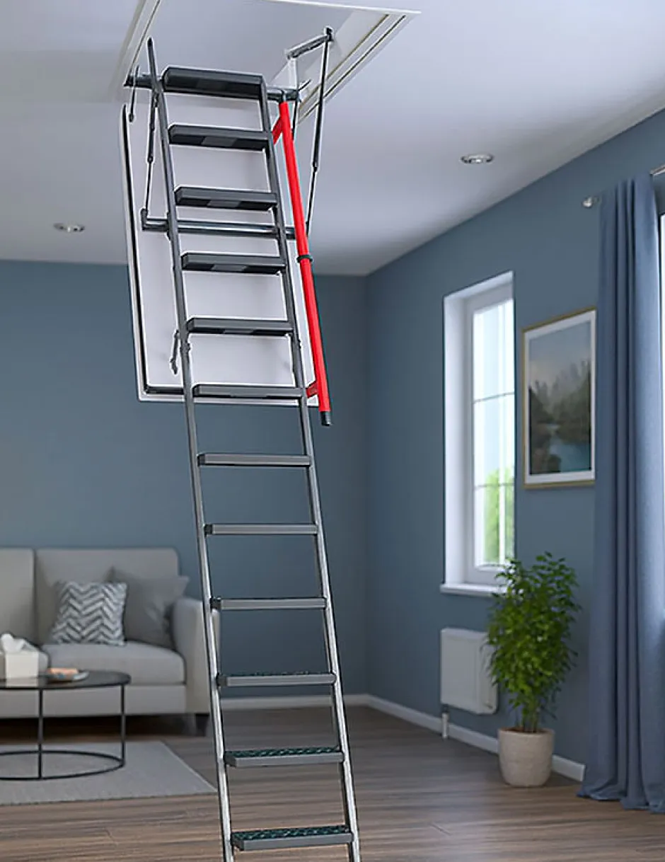 Escalier coupe feu 120min - Hauteur sous plafond 3.05m - Trémie 70x140cm - LMF70140-305-Matisere Outlet